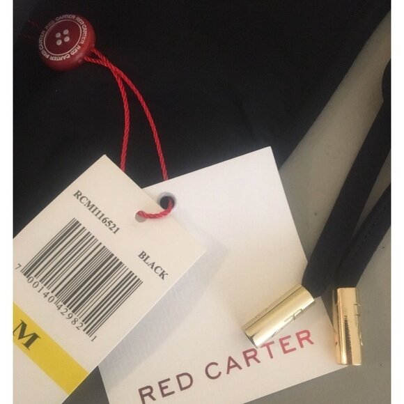 Red Carter String Bikini Bottom Black White Geometric Print Size M NWT - Picture 5 of 9